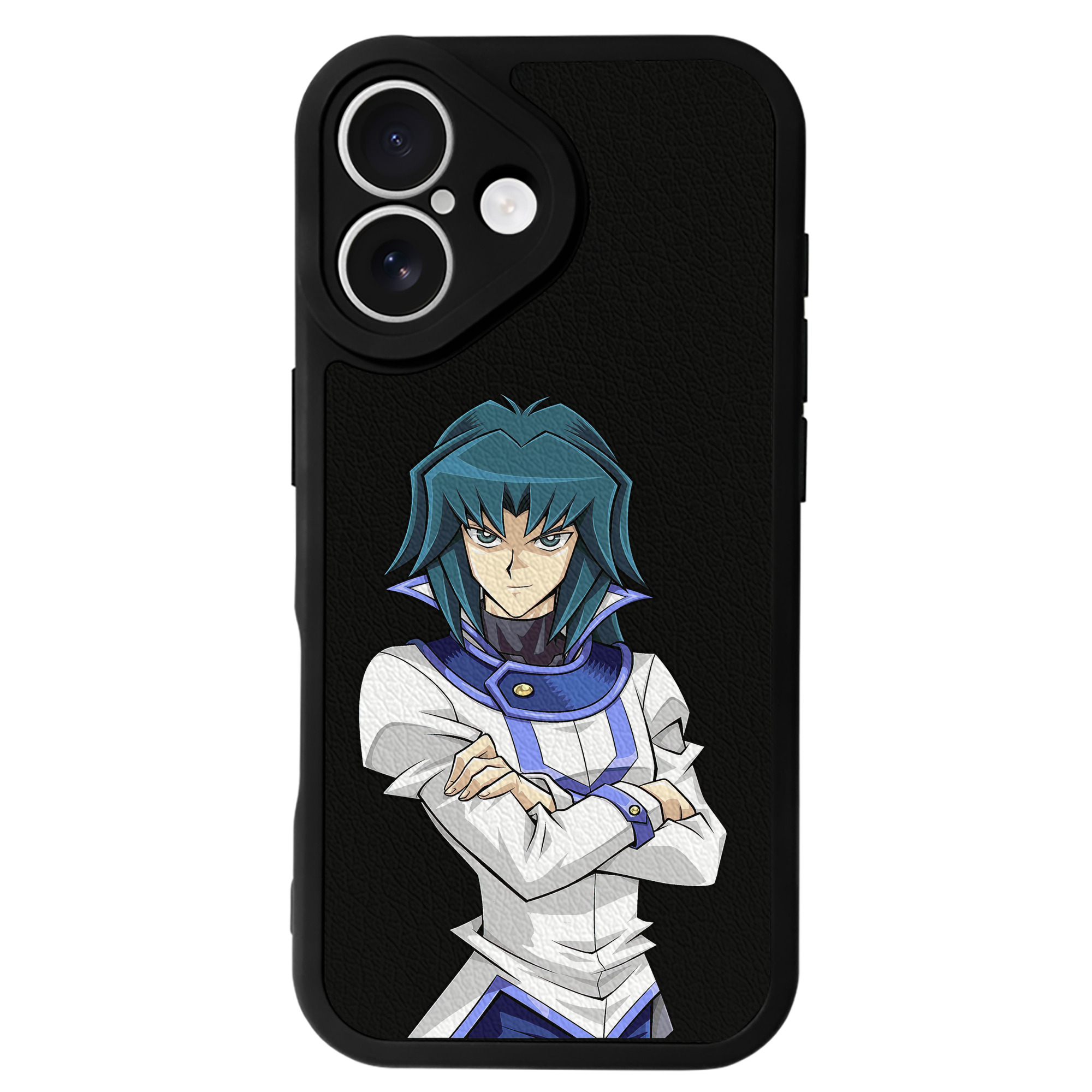 遊☆戯☆王 Yu-Gi-Oh! 【iPhone 16シリーズ対応】シリコンスマホケース（レザー調） 材質：シリコン